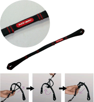 Hit Air Equestrian English Saddle Strap