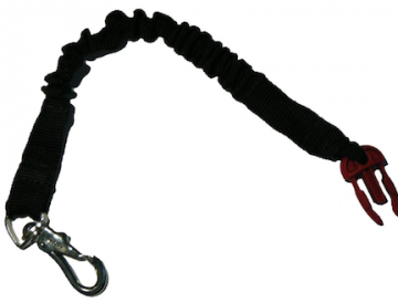 Hit-Air Equestrian Bungee With Swivel Clip Lanyard