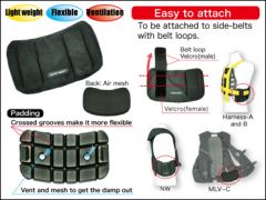 Hit-Air Side pads (includes 2 pads) for all vests
